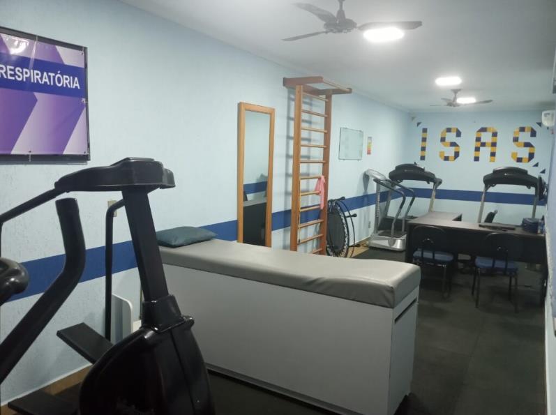 Sala de atendimento e reabilitação do ISAS
